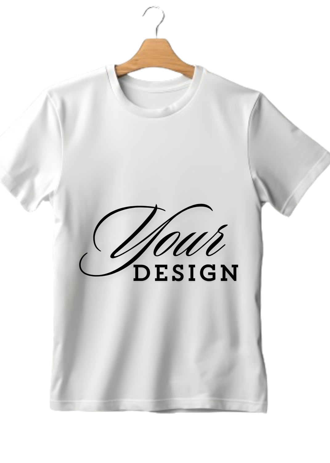 Custom Polyester Round Neck T-Shirt Printing